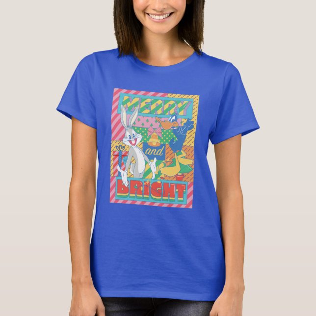 LOONEY TUNES™ | Merry and Bright Christmas T-Shirt (Front)