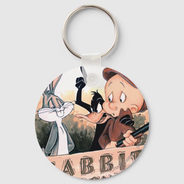 LOONEY TUNES™ Rabbit Seasoning Key Ring (Front)