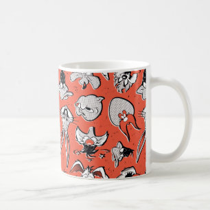 LOONEY TUNES™ Retro Halftone Pattern Coffee Mug