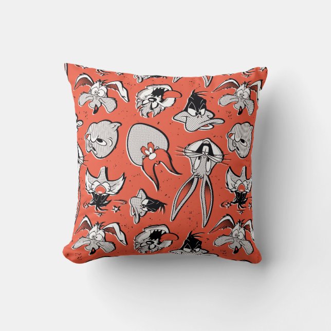 LOONEY TUNES™ Retro Halftone Pattern Cushion (Front)