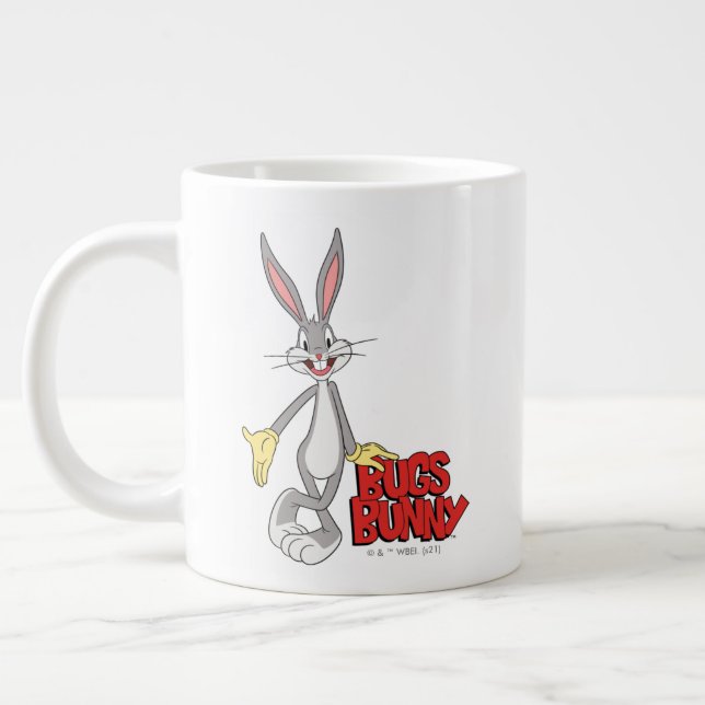 LOONEY TUNES™ Retro Laughs | BUGS BUNNY™ Large Coffee Mug (Left)