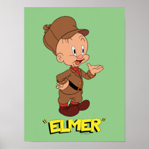 LOONEY TUNES™ Retro Laughs   ELMER FUDD™ Poster