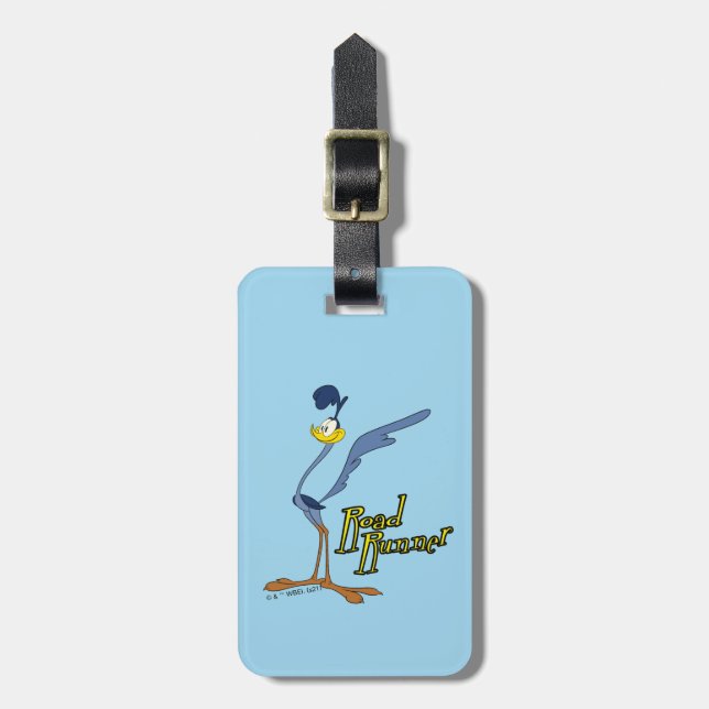 LOONEY TUNES™ Retro Laughs | ROAD RUNNER™ Luggage Tag (Front Vertical)