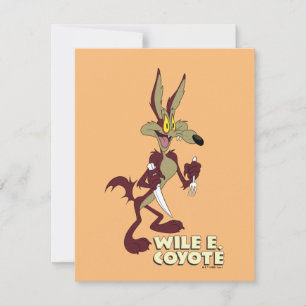 LOONEY TUNES™ Retro Laughs WILE E. COYOTE™ Card