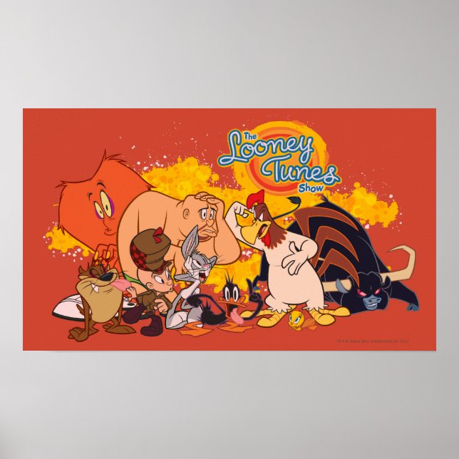 Looney Tunes Show Cast & Logo Poster (Front)