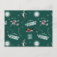 LOONEY TUNES™ Soccer Playbook Pattern