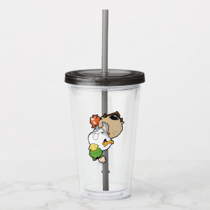 LOONEY TUNES™ Stylised Big Heads Acrylic Tumbler