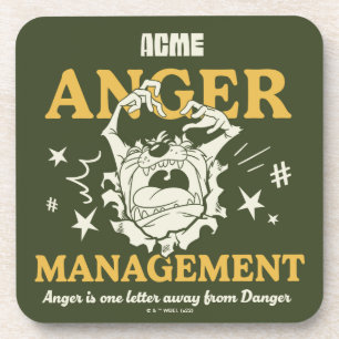 LOONEY TUNES™ TAZ™ ACME Anger Management Coaster