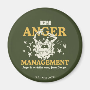 LOONEY TUNES™  TAZ™ ACME Anger Management Magnet