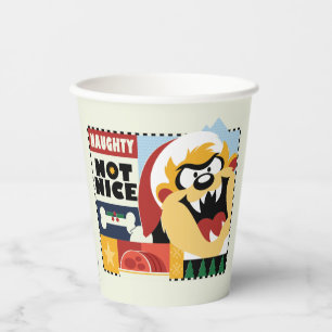 LOONEY TUNES™ TAZ™ Naughty Not Nice Paper Cups
