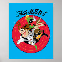 LOONEY TUNES™ "THAT'S ALL FOLKS!™" Bullseye Group