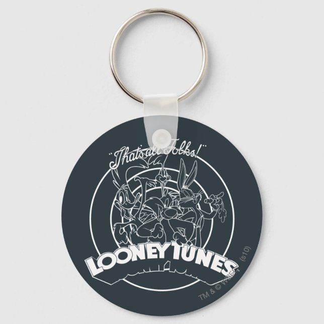 LOONEY TUNES™ THAT'S ALL FOLKS!™ KEY RING (Front)