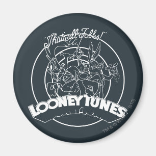 LOONEY TUNES™ THAT'S ALL FOLKS!™ MAGNET