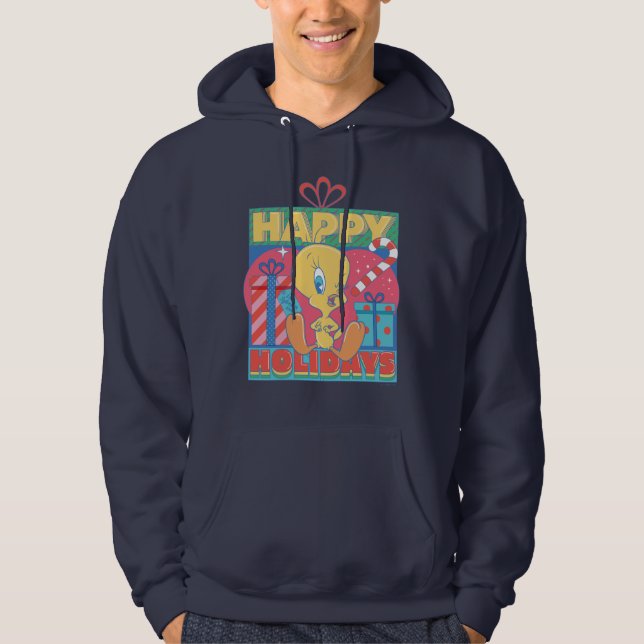 LOONEY TUNES™ | TWEETY™ Happy Holidays Hoodie (Front)
