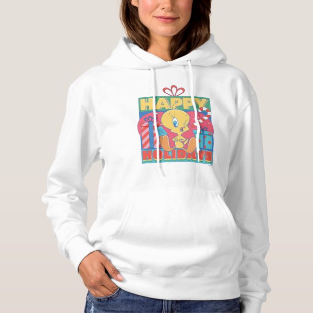 LOONEY TUNES™ | TWEETY™ Happy Holidays Hoodie (Front)