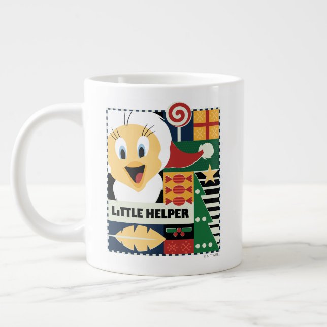 LOONEY TUNES™ TWEETY™ Little Helper Large Coffee Mug (Left)
