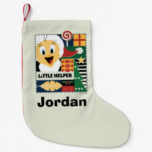 LOONEY TUNES™ TWEETY™ Little Helper Small Christmas Stocking