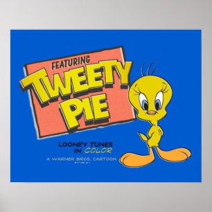 LOONEY TUNES™ TWEETY™ Retro Lobby Card Poster