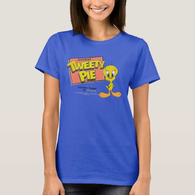 LOONEY TUNES™ TWEETY™ Retro Lobby Card T-Shirt (Front)