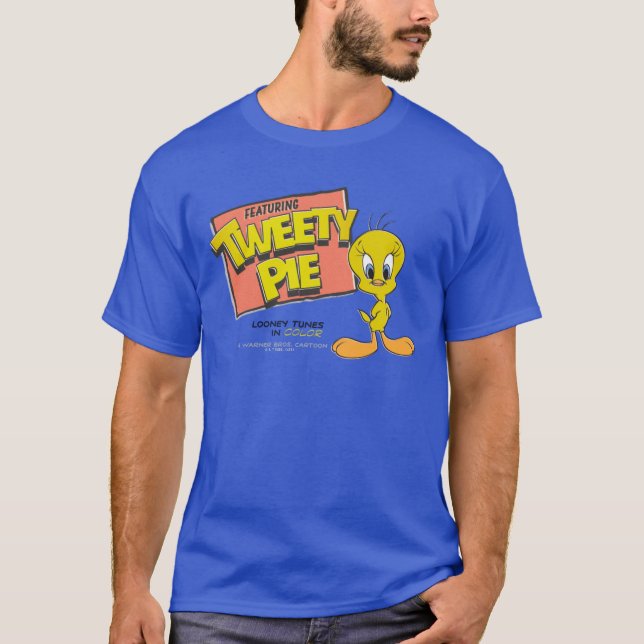 LOONEY TUNES™ TWEETY™ Retro Lobby Card T-Shirt (Front)
