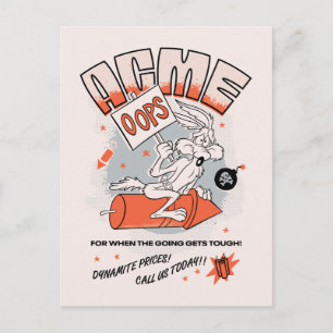 LOONEY TUNES™   WILE E. COYOTE™ ACME Dynamite Postcard