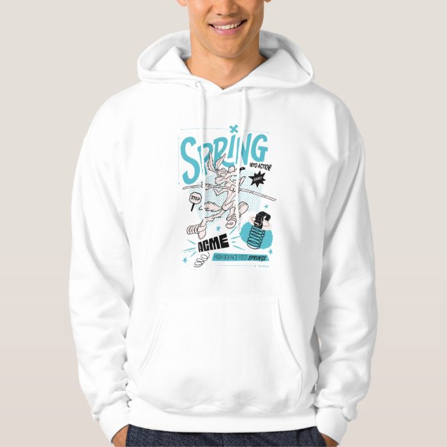 LOONEY TUNES™ | WILE E. COYOTE™ Spring Into Action Hoodie (Front)