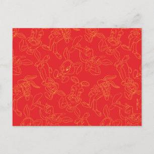 LOONEY TUNES™ Year of the Rabbit Costume Pattern Postcard
