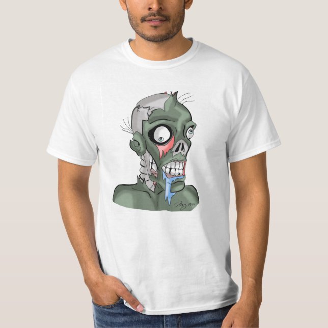 Looney Zombie Men's T-Shirt (Front)