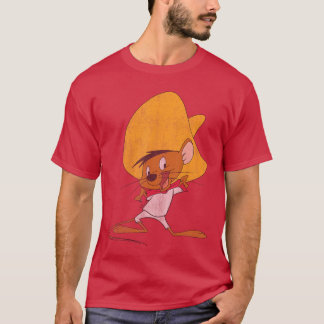 Looneyunes Speedy Gonzales Red Hue Portrait retro T-Shirt