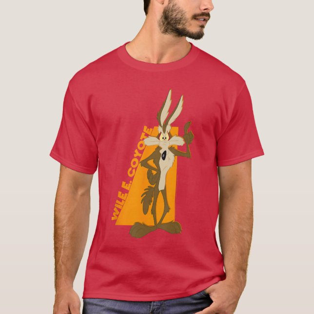 Looneyunes Wile E Coyote Simple Portrait friend T-Shirt (Front)
