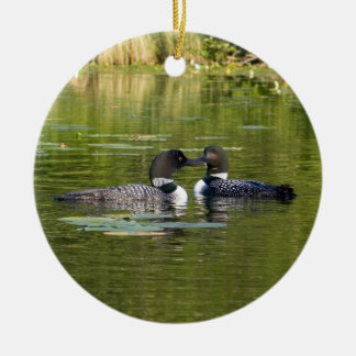 Loons Ceramic Tree Decoration