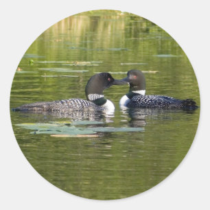 Loons Classic Round Sticker