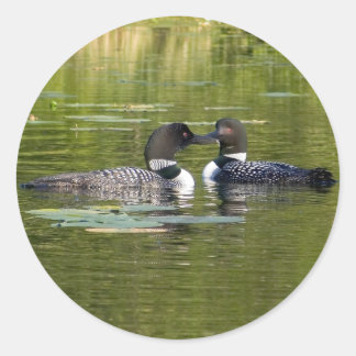 Loons Classic Round Sticker