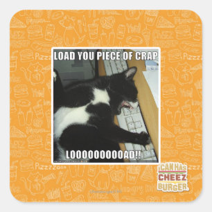 LOOOOOOOOAD SQUARE STICKER