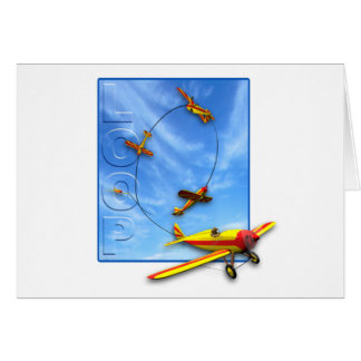 Loop Aerobatic manoeuvre with Aeroplane