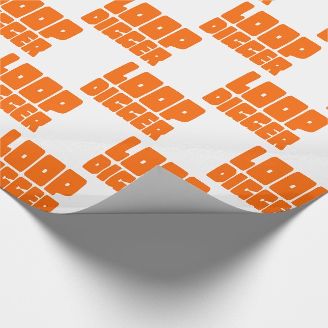 LOOP DIGGER WRAPPING PAPER (Corner)