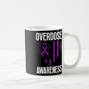 Loop For Drug Addiction Awareness On American Flag Coffee Mug