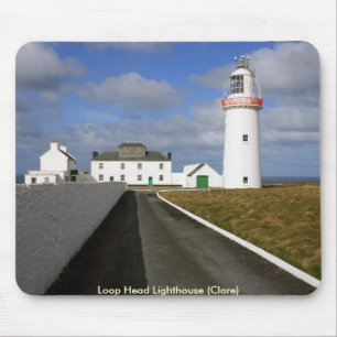 Loop Head lighthouse Mouse Mat
