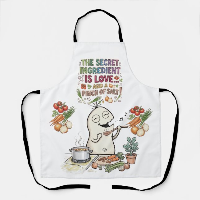 Loop Kitchen Apron Secret Ingredient Kitchen Apron (Front)