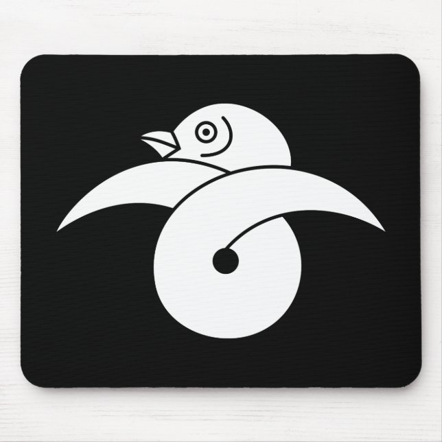 Looped wild goose mouse mat (Front)