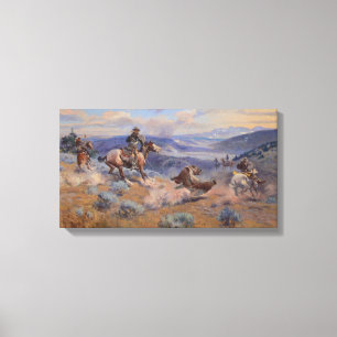 Loops and Swift Horses Are Surer Than Lead Canvas Print