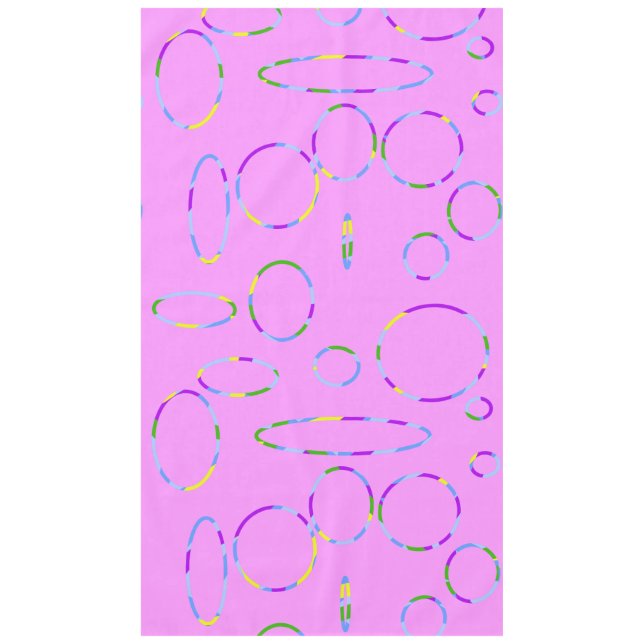 Loops on Pink Tablecloth (Front)
