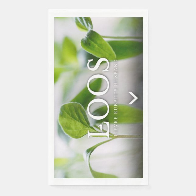 LOOS PAPERS AND NAPKINS KITCHEN ACCESSORIES (Front)