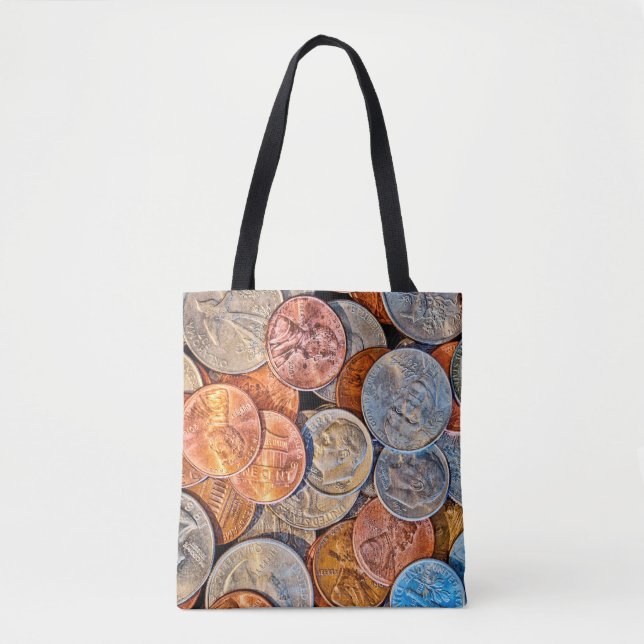 Loose Change Tote Bag (Front)