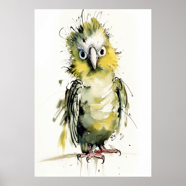 Loose Parrot Poster (Front)