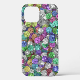 Loose Rainbow Gemstones iPhone 12 Pro Case