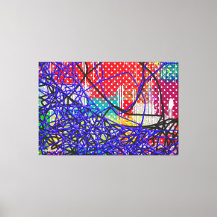 Loose Strings Canvas Print