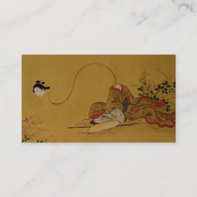 Loosing her head ~  Business Card (Front)