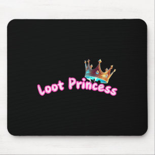 Loot Princess Gamer Girl Funny Cute Comfy Sy Mouse Mat
