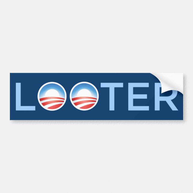 Looter Bumper Sticker (Front)